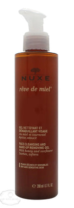 Nuxe Reve de Miel Face Cleansing and Make-Up Removing Gel 200ml - QH Clothing