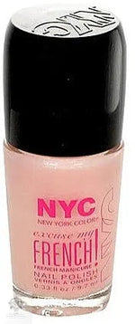 NYC New York Color Excuse My French Nail Polish 9.7ml -Strawberry Cream - QH Clothing