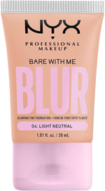 NYX Bare With Me Blur Foundation 30ml - 04 Light Neutral - Cosmetics