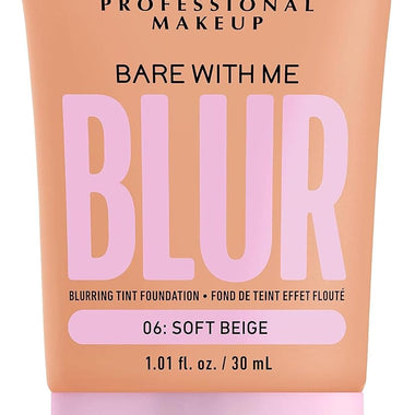 NYX Bare With Me Blur Foundation 30ml - 06 Soft Beige - Cosmetics