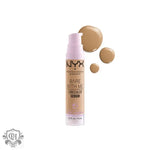 NYX Bare With Me Concealer Serum 9.6ml in shade 06 Tan displayed elegantly