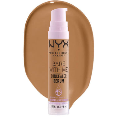 NYX Bare With Me Concealer Serum 9.6ml - 09 Deep Golden - Cosmetics