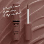 NYX Butter Gloss Lip Gloss 8ml - Ginger Snap - Cosmetics