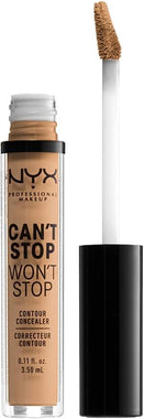 NYX Can’t Stop Won’t Stop Full Coverage 24H Concealer 3.5ml - Soft Beige - Cosmetics