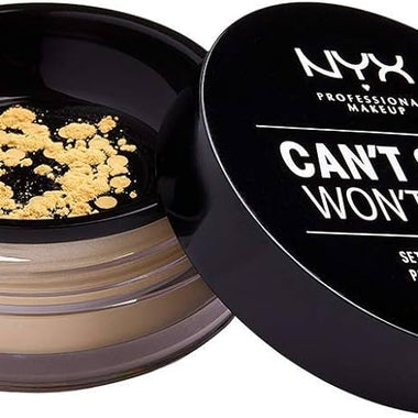 NYX Can’t Stop Won’t Stop Setting Powder 6g - Banana - Cosmetics