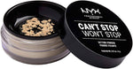 NYX Can’t Stop Won’t Stop Setting Powder 6g - Light Medium - Cosmetics