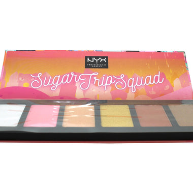 NYX Limited Edition Sugar Trip Squad Highlighter Palette 30g - Makeup