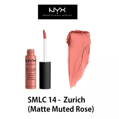 NYX Soft Matte Lip Cream 8ml - Zurich - Cosmetics