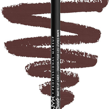 NYX Suede Matte Lip Liner 1g - Cold Brew - Cosmetics