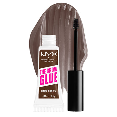 NYX The Grow Glue Instant Brow Styler Gel 5g - Dark Brown - Cosmetics