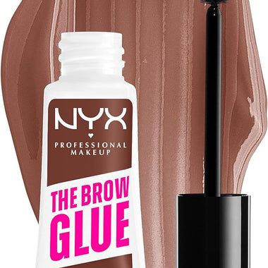 NYX The Grow Glue Instant Brow Styler Gel 5g - Medium Brown - Cosmetics