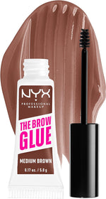 NYX The Grow Glue Instant Brow Styler Gel 5g - Medium Brown - Cosmetics