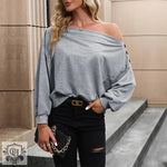 Autumn Women Clothing off Neck off Shoulder Sweater Women - Quality Home Clothing| Beauty