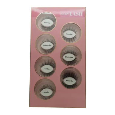 OH MY LASH Faux Mink Strip Fransar Set - Måndag-Söndag - Makeup