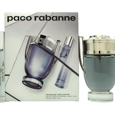 Paco Rabanne Invictus Gift Set 100ml EDT + 20ml EDT - Fragrance