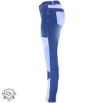 Patchwork Plus Size Shaping Jeans - QH Clothing