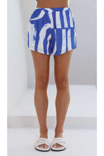 Patterned Shirt & Matching Shorts Set - Clothing