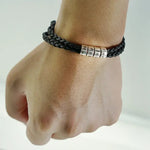 Trendy personality multi-layer braided customizable name design all-match bracelet -  QH Clothing