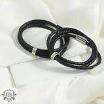 Trendy personality multi-layer braided customizable name design all-match bracelet -  QH Clothing