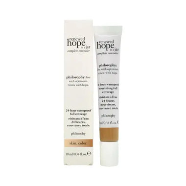 Philosophy Renewed Hope in a Jar Complete Concealer 10ml with its product box displayed