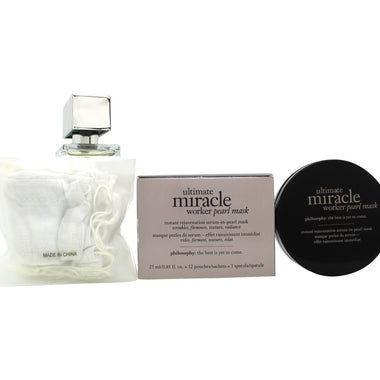 Philosophy Ultimate Miracle Worker Pearl Mask Rejuvenation Serum 25ml + 12 Pouches - Skin Care