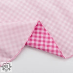 Pink Plaid Peter Pan Collar Dress - QH Clothing