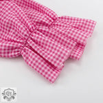 Pink Plaid Peter Pan Collar Dress - QH Clothing