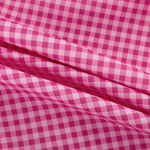 Pink Plaid Peter Pan Collar Dress - QH Clothing