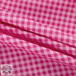 Pink Plaid Peter Pan Collar Dress - QH Clothing