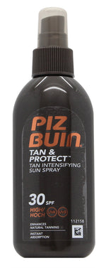 Piz Buin Tan & Protect Tan Intensifying Sun Spray SPF30 150ml - Sun Care & Tanning