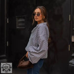 Women  Autumn Winter Long Sleeved Plaid Shirt Office   Top Shirt Women - Quality Home Clothing| Beauty