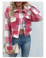 Plaid Oversized Shacket - QH Clothing