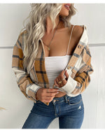 Plaid Oversized Shacket - QH Clothing