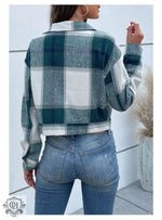 Plaid Oversized Shacket - QH Clothing