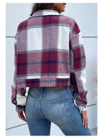 Plaid Oversized Shacket - QH Clothing