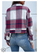 Plaid Oversized Shacket - QH Clothing