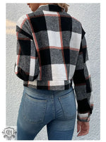 Plaid Oversized Shacket - QH Clothing