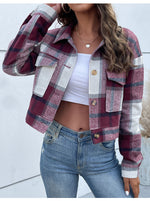 Plaid Oversized Shacket - QH Clothing