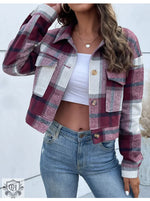 Plaid Oversized Shacket - QH Clothing