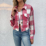 Plaid Oversized Shacket - QH Clothing