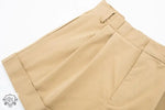 High Waist Pleated Wide Leg Shorts - QH Clothing