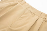 High Waist Pleated Wide Leg Shorts - QH Clothing