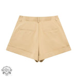 High Waist Pleated Wide Leg Shorts - QH Clothing