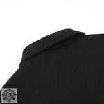 Polo Collar Double Breasted Wool Coat - QH Clothing