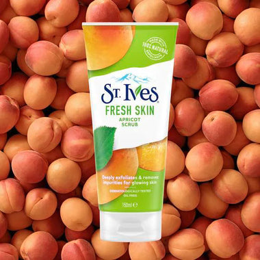 St. Ives Fresh Skin Invigorating Apricot Face Scrub 6 x 150ml
