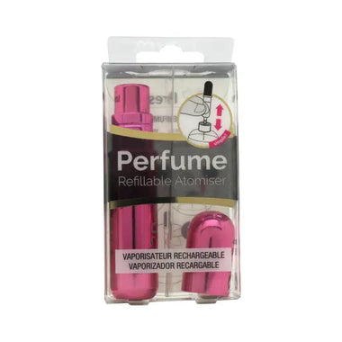 Pressit Påfyllningsbar Parfym Spray Flaska 4ml - Hot Pink - Fragrance