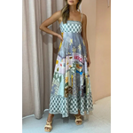 Printed Boho Maxi Dress for Summer - QH Clothing