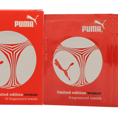 Puma Limited Edition Woman Parfymerade Våtservetter 10 x 3ml - Fragrance