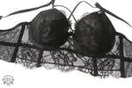 Push-Up Lace Bra Set - Clothing