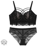 Push-Up Lace Bra Set - Clothing